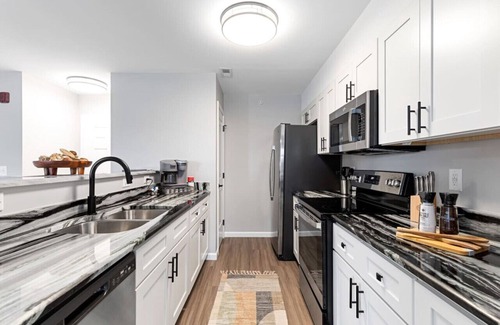 Terry Sanford Apartment | New LUXE Spacious 3BR Downtown Fay Unit C