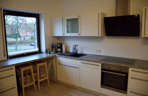 Gieselwerder House | New - Luxury holiday home with large balcony, sauna and bar