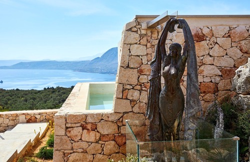 Chania Villa | New Luxury Seaview Villa with 2 Heated Pools