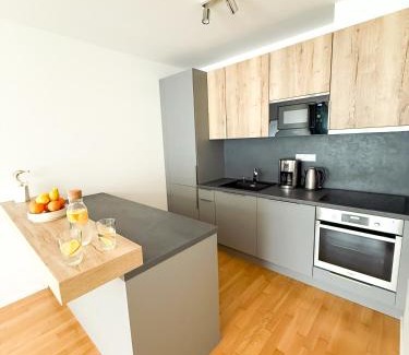 Zizkov Apartment | New Modern Apartment in Center with Terrace and Parking