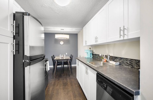 Downtown Edmonton Condo | New Modern Condo | Steps from Rogers Place and Macewan University!