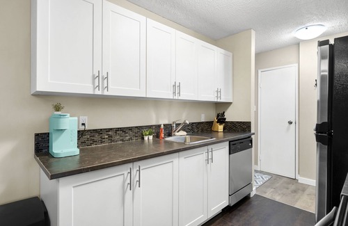 Downtown Edmonton Condo | New Modern Condo | Steps from Rogers Place and Macewan University!