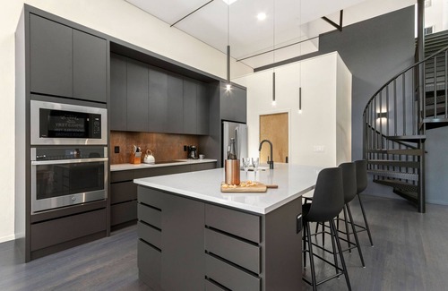 Fort Collins Apartment | NEW! Modern Scandinavian Loft in Old Town Square