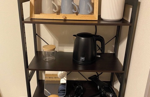 Kajiyacho Apartment | NEW OPEN☆[CAFE KAZE Compact ROOM in Kajiya-cho, the center of Kagoshima ❗️] Ideal for a small number of people ❗️