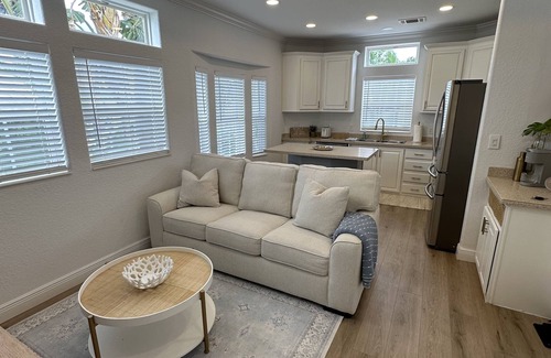 Juno Beach House | New! Recently updated, cozy bungalow across from the Juno Beach Pier.