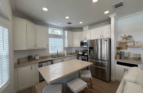 Juno Beach House | New! Recently updated, cozy bungalow across from the Juno Beach Pier.