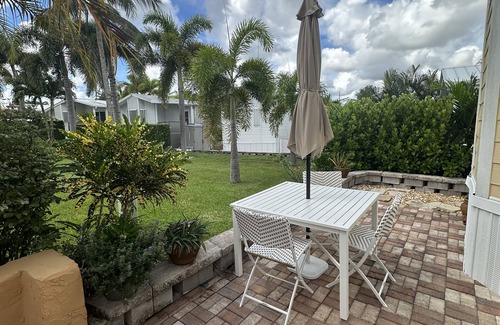 Juno Beach House | New! Recently updated, cozy bungalow across from the Juno Beach Pier.