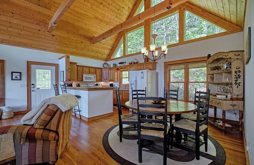 Cullowhee House | New Rental : Enjoy Lake Glenville & Mountain Views from Hilltop Haven