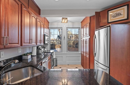 Salem Apartment | NEW Spacious 1BR on Salem Common l Steps to Downtown l Fenced in Yard + Parking