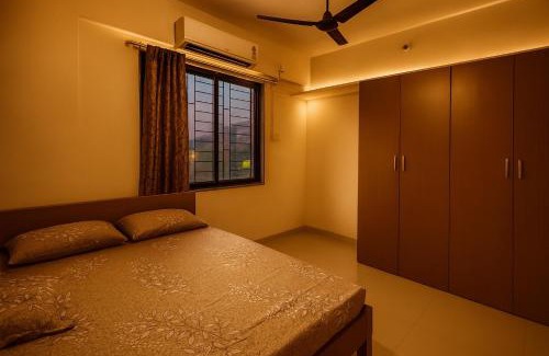 Tirupati Apartment | New Spacious 2BHK apartments in Tirupati Near Railway Station with fully equipped kitchen, AC bedrooms, Washing Machine, 24 hours water, caretaker service, and ample space for car parking & ideal for families and pilgrims