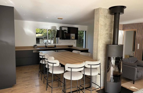 Lamballe Villa | New: Villa Bretagne with swimming pool and lake view, 10 minutes from the sea