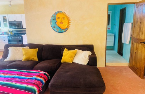 El Pescadero House | Newly built 2 bedroom house 2nd story living, with WiFi in Pescadero on orchard