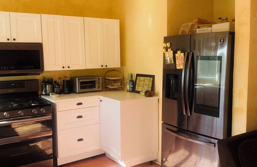 El Pescadero House | Newly built 2 bedroom house 2nd story living, with WiFi in Pescadero on orchard