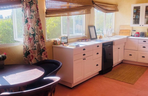 El Pescadero House | Newly built 2 bedroom house 2nd story living, with WiFi in Pescadero on orchard