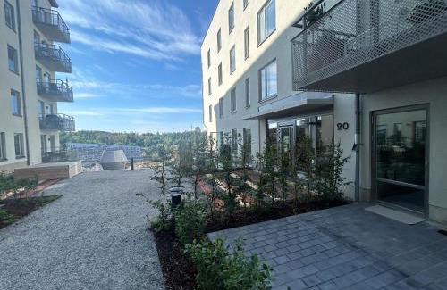 Blockhusudden Apartment | Newly built bright apartment, close to everything If you want to visit Stockholm, you will find the perfect accommodation here! Ferry line 80 makes it very convenient and easy to get to the city center