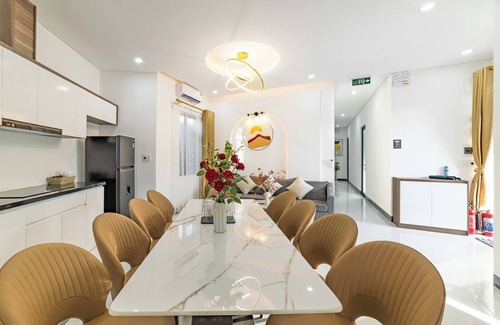 Tho Quang Beach Villa | Newly Built Pool Villa/Ideal for Families & Groups/Free Pickup/BBQ