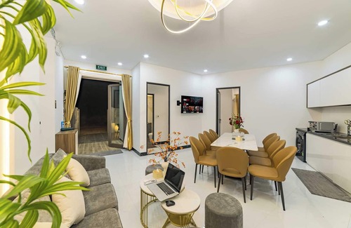 Tho Quang Beach Villa | Newly Built Pool Villa/Ideal for Families & Groups/Free Pickup/BBQ