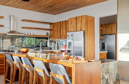 Playa Grande House | Newly Built Villa with Stunning 360° Ocean & Mountain Views, Two Pools, Elevator & near the Beach