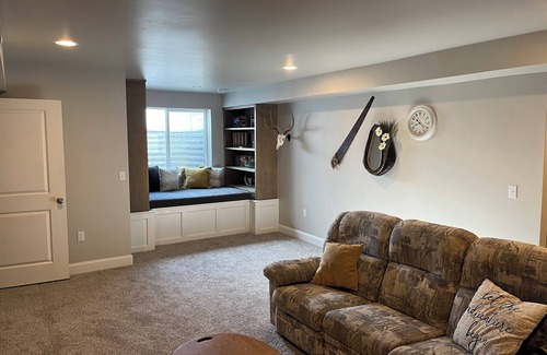 Idaho Falls House | Newly finished basement perfect for a family getaway in the heart of IF.