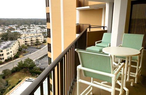 Myrtle Beach Condo | Newly renovated condo- Shore Drive building right on the beach