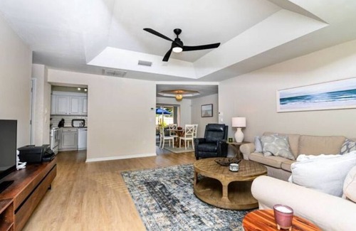 South Venice House | Newly renovated Home with Oasis feel pool in Historic Venice FL