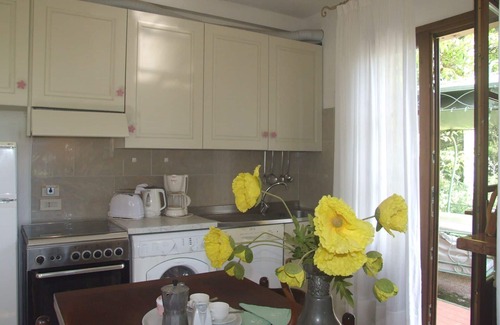 Val Canina Apartment | Nice apartment for 4 guests with WIFI, pool, TV and patio