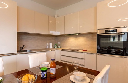 Consiglio di Rumo Apartment | Nice apartment for 4 guests with WIFI, pool, A/C, TV and balcony