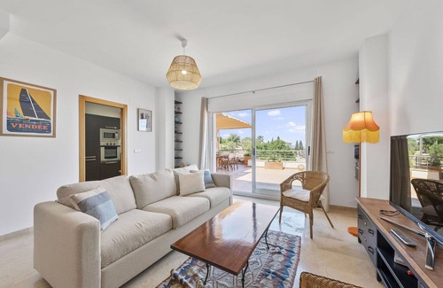 Monte Pego Apartment | Nice apartment for 6 guests with WIFI, A/C, pool, TV, patio and pets allowed