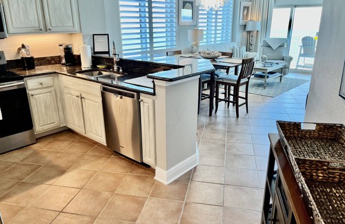 Gulf Shores Condo | No Host Fees, Huge Beachfront Pool, 17th Floor East Corner Unit with 2 Balconies