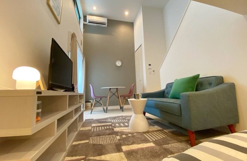 Nishi Ward Apartment | No103Near Kumamoto StationChildren OK Sofa semidouble bed x 2 TV with video app/Kumamoto Kumamoto