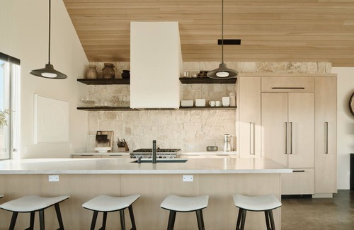 Fort Valley House | Noir Peaks a Modern Scandinavian Mountain Home beautiful views of Mt Humphreys