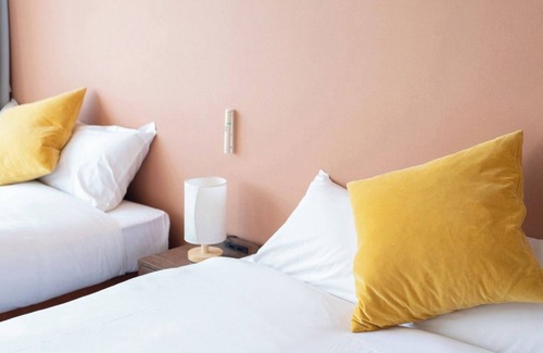 Hakata-ku Hotel | Nonsmoking Deluxe Twin Room 401 2 people VS/Fukuoka Fukuoka