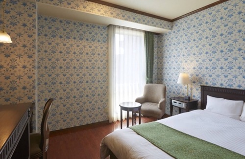 Dogo Hot Spring Hotel | Nonsmoking Semidouble room Room without meals/Matsuyama Ehime