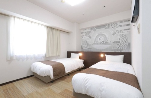 Kanonji Hotel | Nonsmoking Twin room for two people accommodat/Kanonji Kagawa