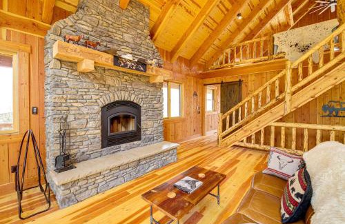 Arlee House | Nordic Style Lodge with Deck on 80 Acres in Arlee