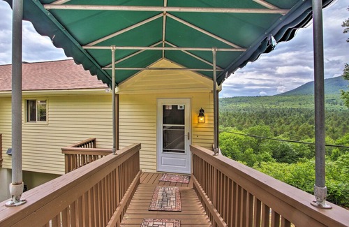 Birch Hill Apartment | North Conway Family Condo w/ 3 Decks & Mtn Views!