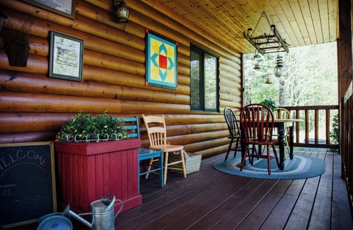 Brill Cabin | Northern Boundaries CabinnCharming 4 Season Rental Cabin at Christie Mt Ski Area