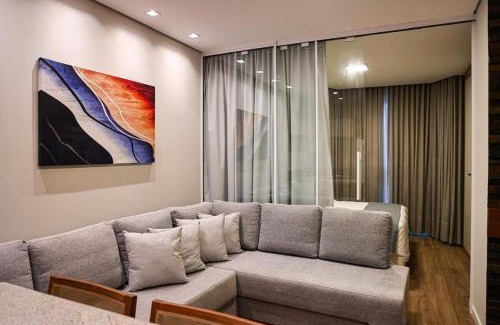 Canela Apartment | Novo Studio 506 - Hidro, Lareira e Piscina Quente