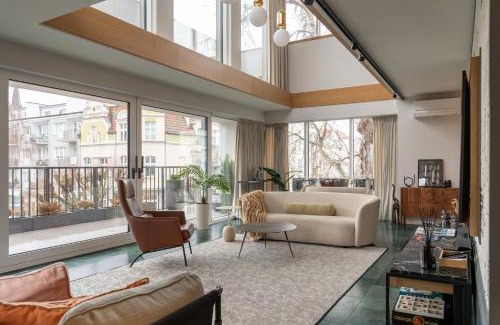 Sopot Centrum Apartment | Nowy Sopot Luxury Villa with Jacuzzi & Sky Terrace by Lion Apartments