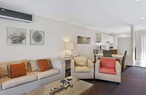 Salamander Bay Apartment | Oaks Pacific Blue Pool spa more in complex