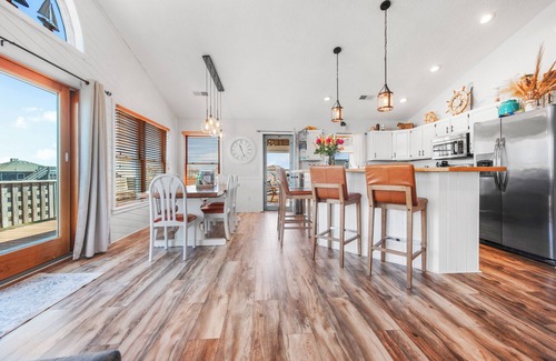 Rodanthe House | OBX Family Getaway Gem - Walk to beach - Private Pool, Hot Tub & Laser Tag