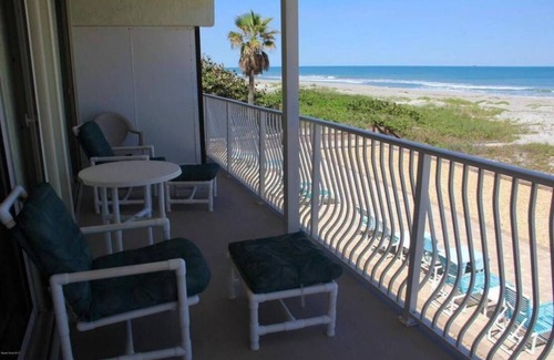 Florida Central Atlantic Coast Villa | Ocean Beach Villas Unit 302- Direct Oceanfront Condo!