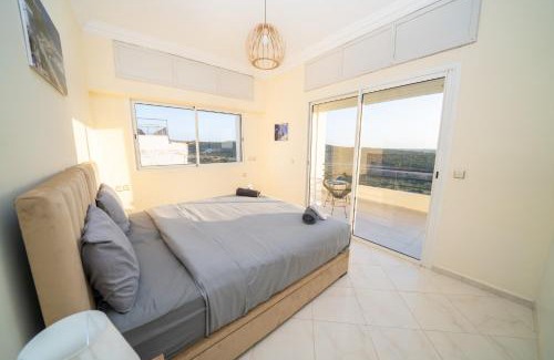 La Nouvelle Ville Ibn Batouta Apartment | Ocean Dream - Spacious Duplex with Ocean View, Astonishing Sunset - 4 Bedrooms with Balcony - WIFI, IPTV