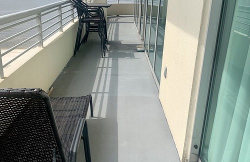 Biloxi Condo | Ocean Front, Amazing Balcony with Floor to Ceiling Windows. Sunsets & Sunrise.