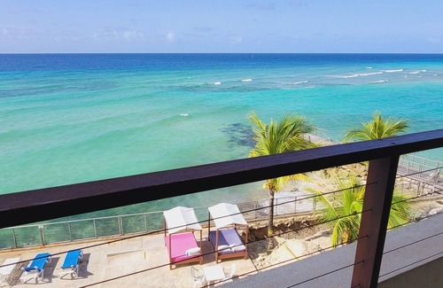 St. Lawrence Gap Condo | Ocean Front Stunning views close to everything!