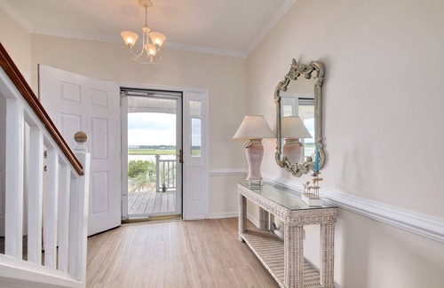 Sunset Beach House | OCEAN FRONT - West End Home @ OIB on the Sound and Sea! Private Pool