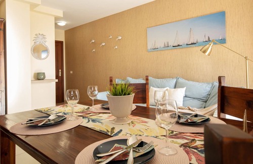 Punta del Hidalgo Apartment | Ocean View Apartment with Shared Pool, Sea View, Wi-Fi & Terrace