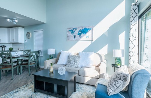 Birch Bay Condo | Ocean View Birch Bay & Indoor Pool Hut tub/AC