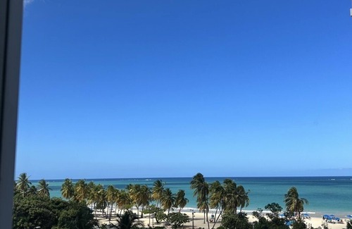 Isla Verde Apartment | Ocean view studio centrally-located Isla Verde location.