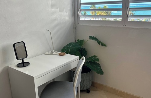 Isla Verde Apartment | Ocean view studio centrally-located Isla Verde location.